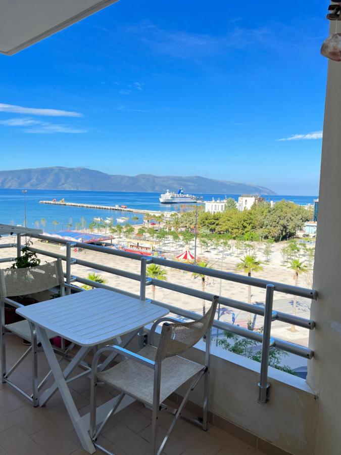 Sea View Apartment Vlorë Exterior foto